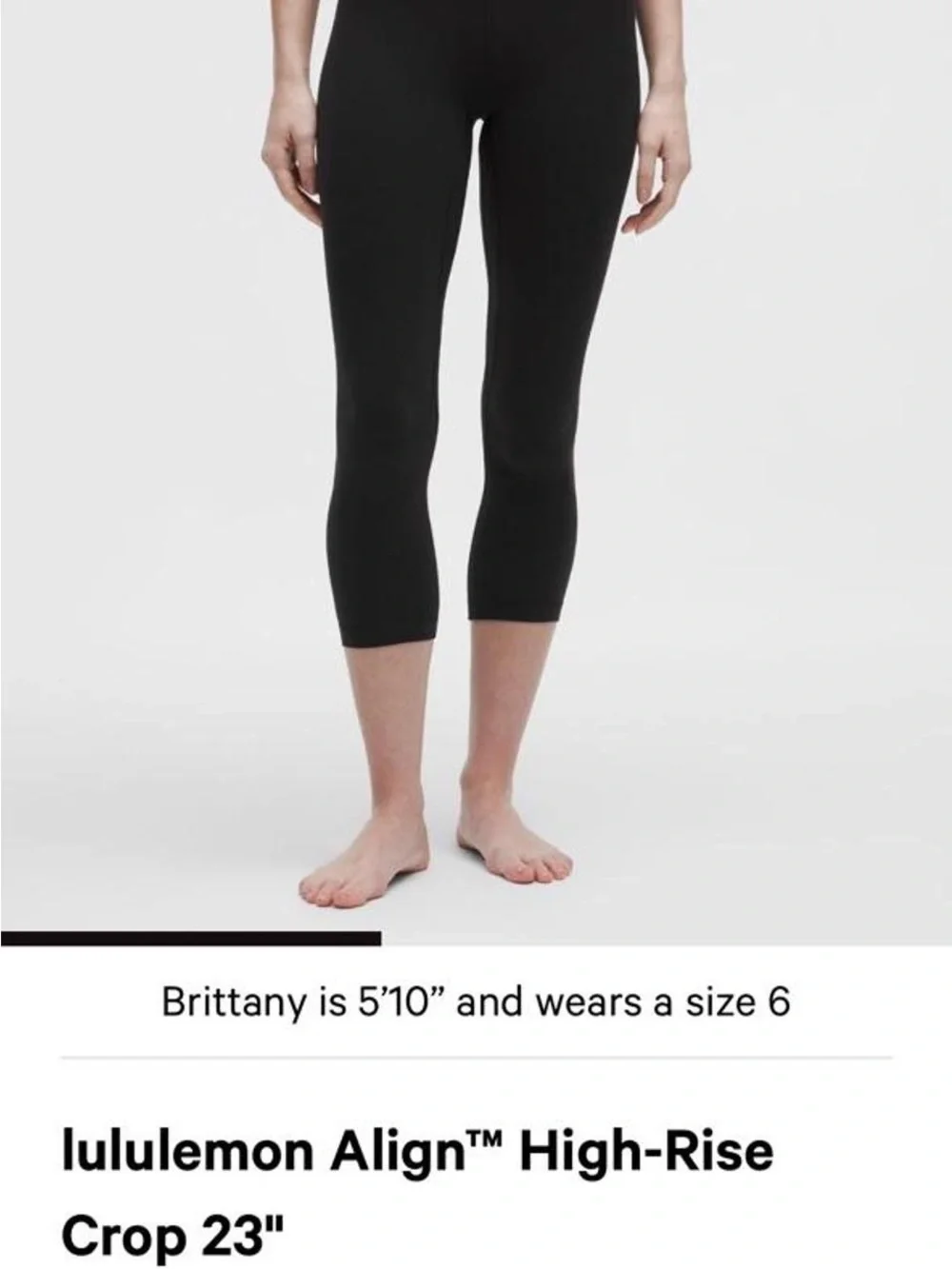 lululemon athletica Black High-Rise leggings
